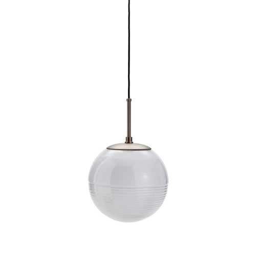 Lampe Halda - Hvid/Brun