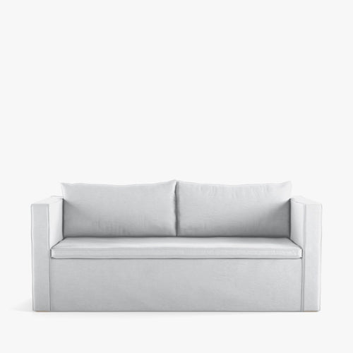 Sofa L - ICA Hvid - 200 cm.